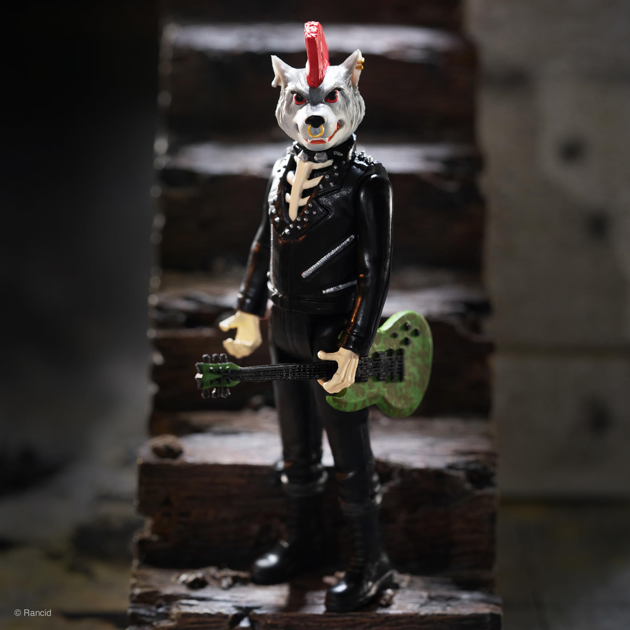 Amazon | RANCID ランシド Skeletim Wolfhead リアクション フィギュア